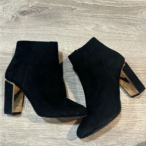 DUNE LONDON LEATHER HEALED BOOTS